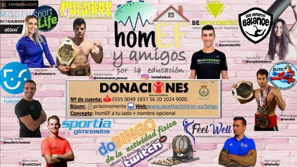 Manuel García  Sánchez y José Ricardo Huerta, participan en un encuentro benéfico a favor de...