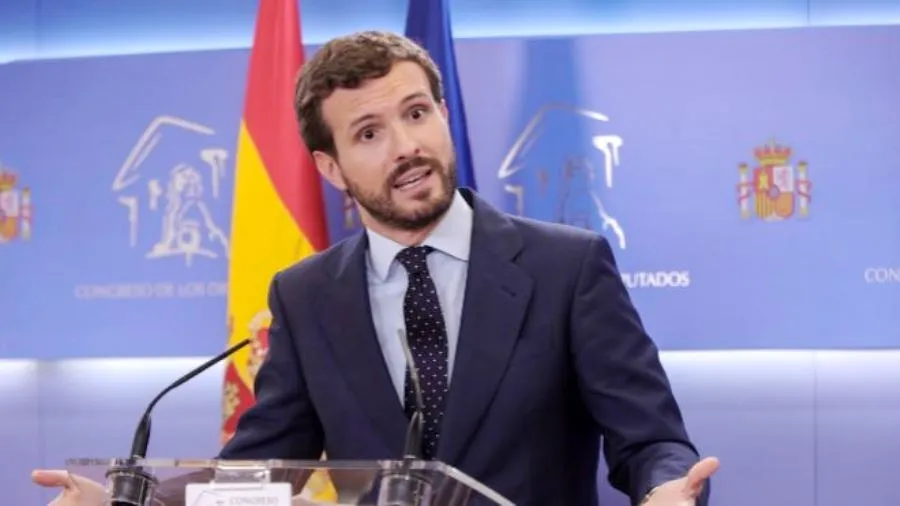 Pablo Casado, presidente del PP