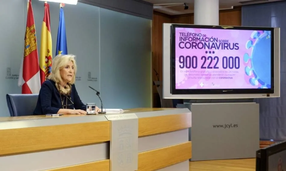 La consejera de Sanidad, Verónica Casado