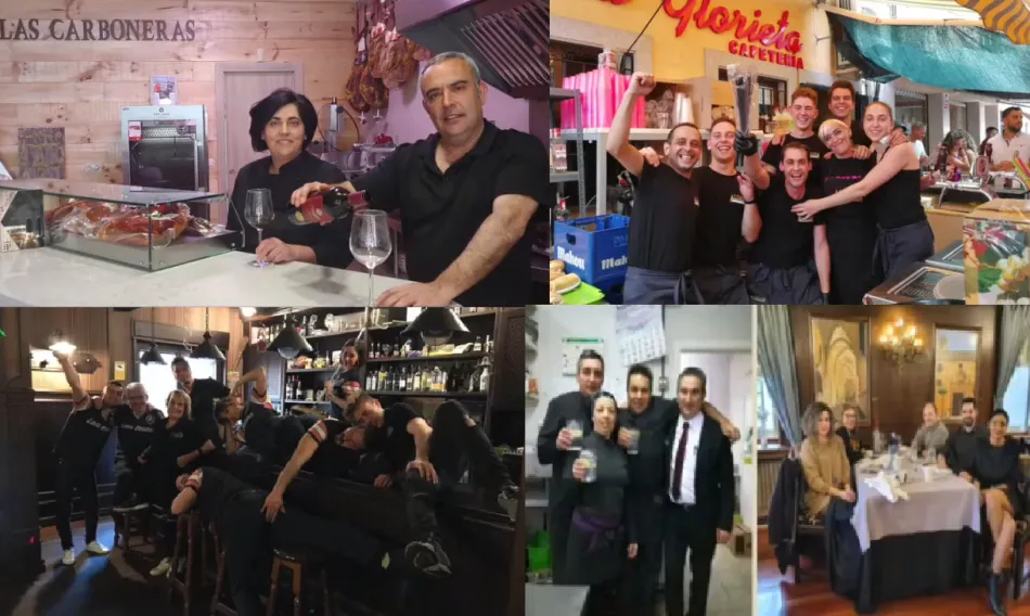 La hostelería, llena de preocupación y dudas, lanza un vídeo para recordar que siguen estando...