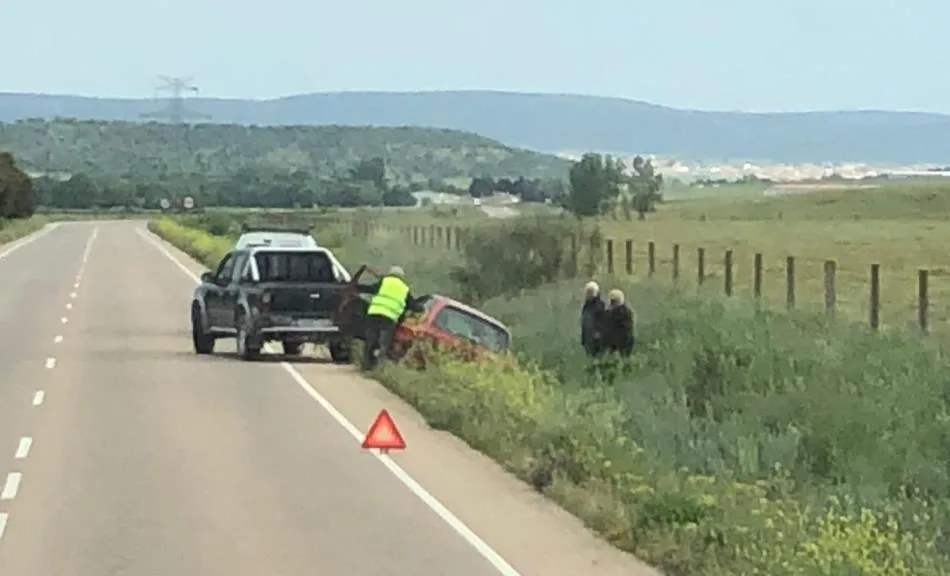 La carretera de Cáceres registró otra incidencia en la mañana del lunes