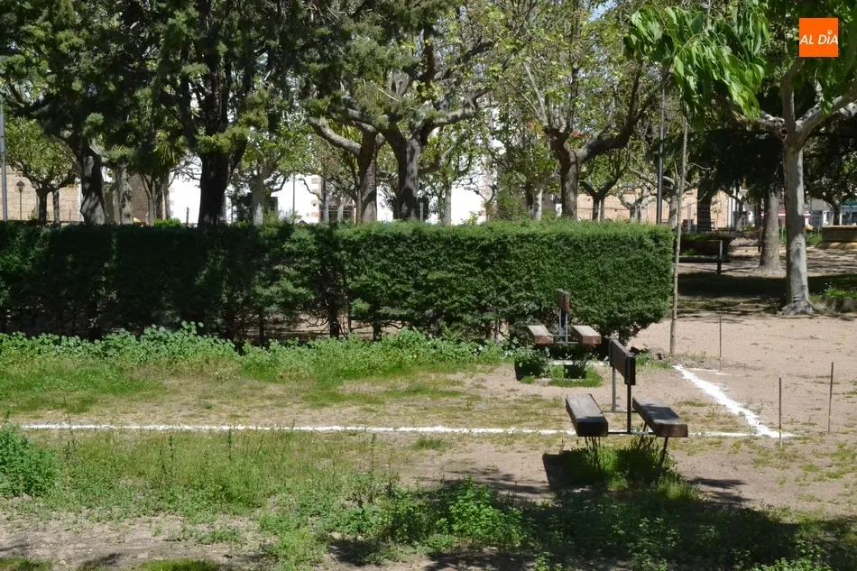 Foto 2 - En marcha los trabajos para habilitar una segunda pista de petanca en La Glorieta  