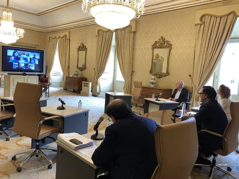 La reunión se ha celebrado de manera telemática