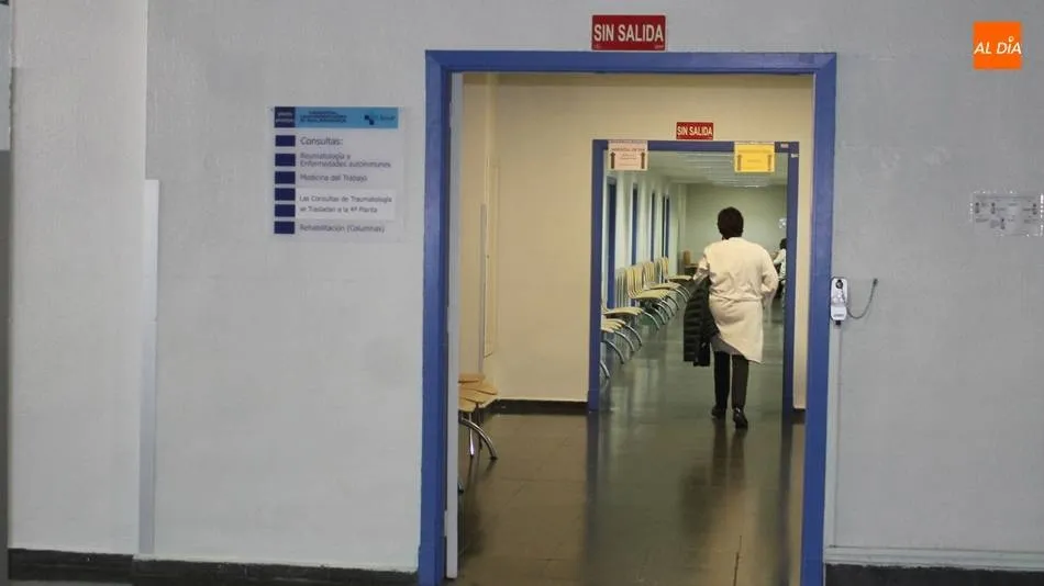 Imagen del archivo del Complejo Asistencial Universitario de Salamanca