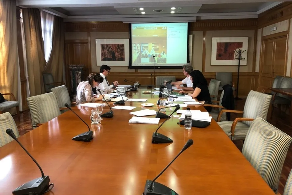 Encuentros bilaterales entre el Gobierno y las Comunidades Autónomas para las distintas fases de la desescalada. Foto: EP