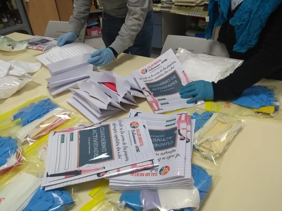 Foto 2 - &ldquo;En el centro de d&iacute;a Salud Mental Salamanca Afemc tratamos de adaptarnos a las circunstancias....