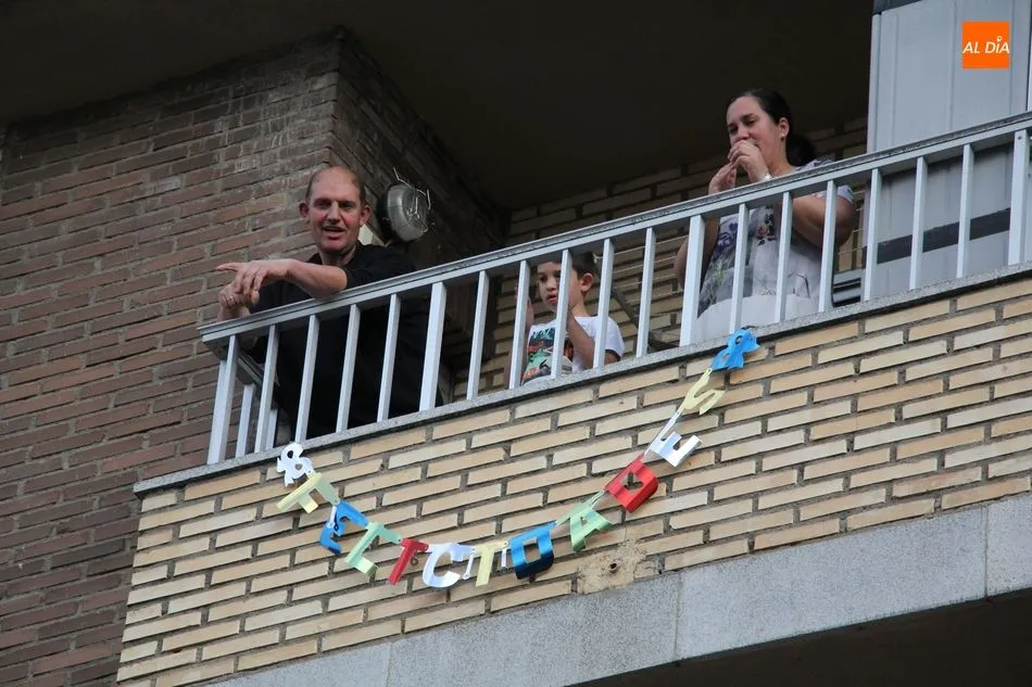 Pablo Vicente Hernández celebra su sexto cumpleaños en Vitigudino con la felicitación de los...