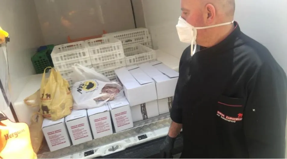 Entrega de estos productos cárnicos y embutidos