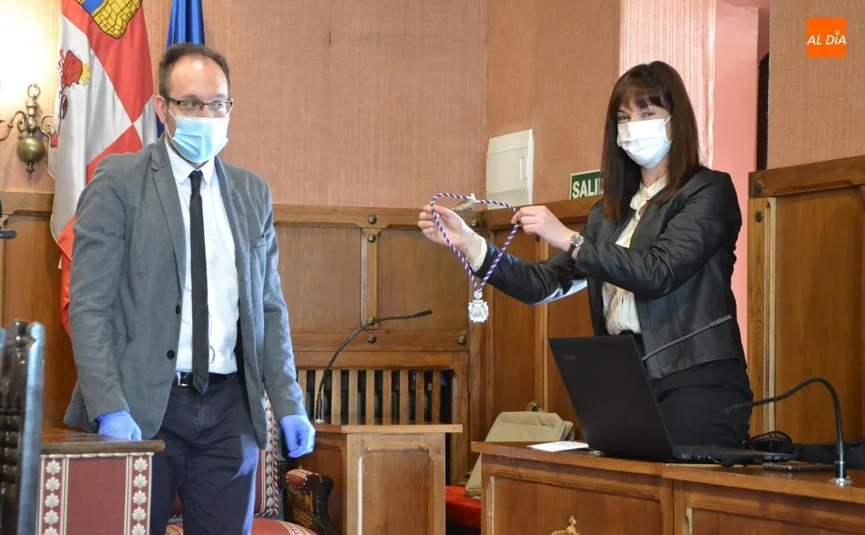 Begoña Moro regresa al Salón de Plenos del Ayuntamiento  