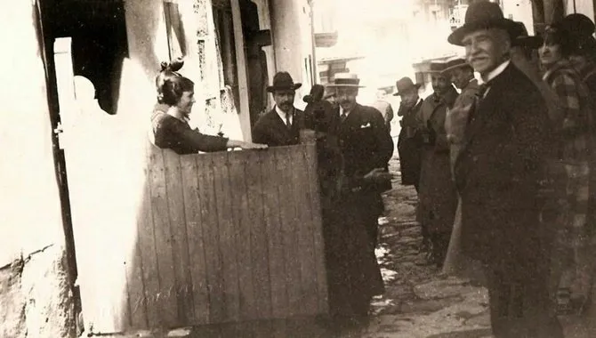 Turistas en Candelario