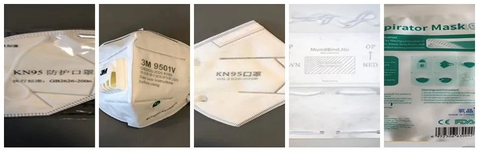 Las diferentes mascarillas que la OCU desaconseja utlizar