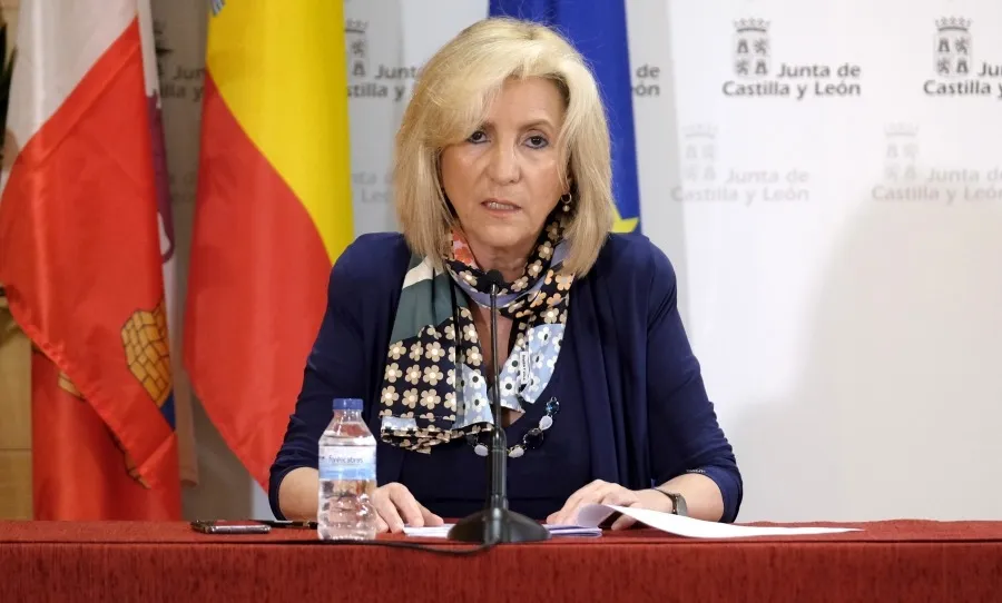 La consejera de Sanidad, Verónica Casado