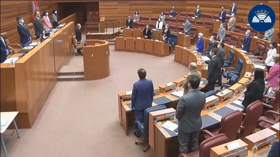 Pleno en las Cortes de Castilla y León