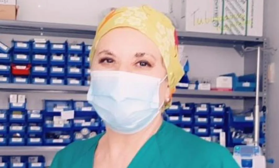 María García, enfermera del Complejo Asistencial Universitario de Salamanca