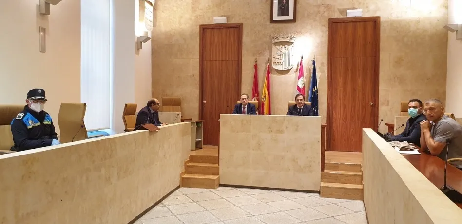Reunión de la comisión mixta de terrazas en el Ayuntamiento