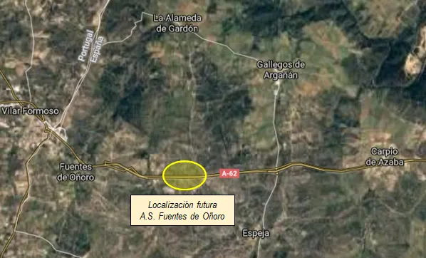 El Gobierno saca a licitación la construcción del esperado Área de Servicio de Fuentes de Oñoro ...