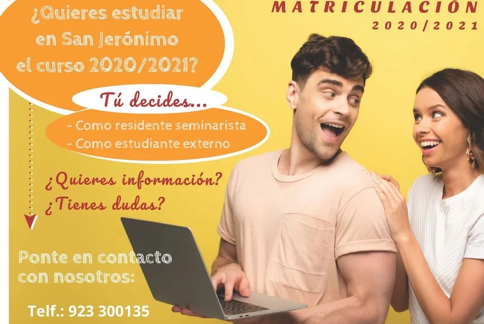 San Jerónimo abre el plazo de matriculación para el próximo curso