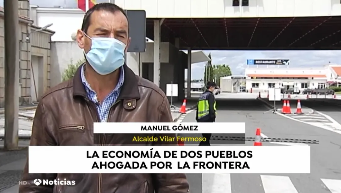 Foto 5 - Antena 3 se acerca a la frontera de Fuentes de O&ntilde;oro cometiendo 3 notables errores en plat&oacute;  