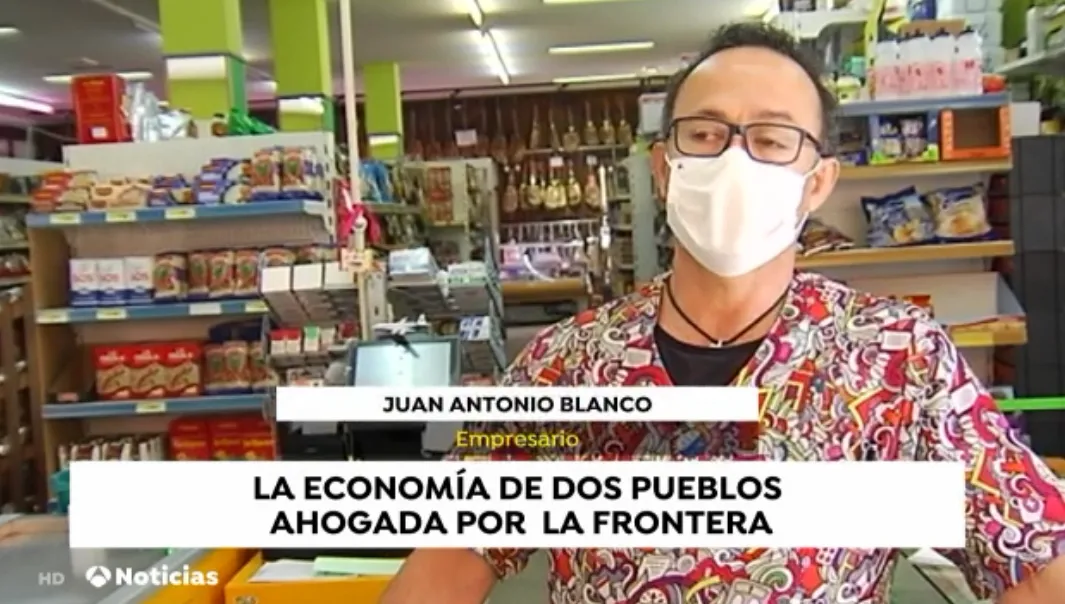 Foto 7 - Antena 3 se acerca a la frontera de Fuentes de O&ntilde;oro cometiendo 3 notables errores en plat&oacute;  