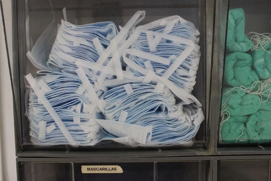 Mascarillas de enfermería, máscaras de hospital, hospitales, material médico - EUROPA PRESS - ARCHIVO