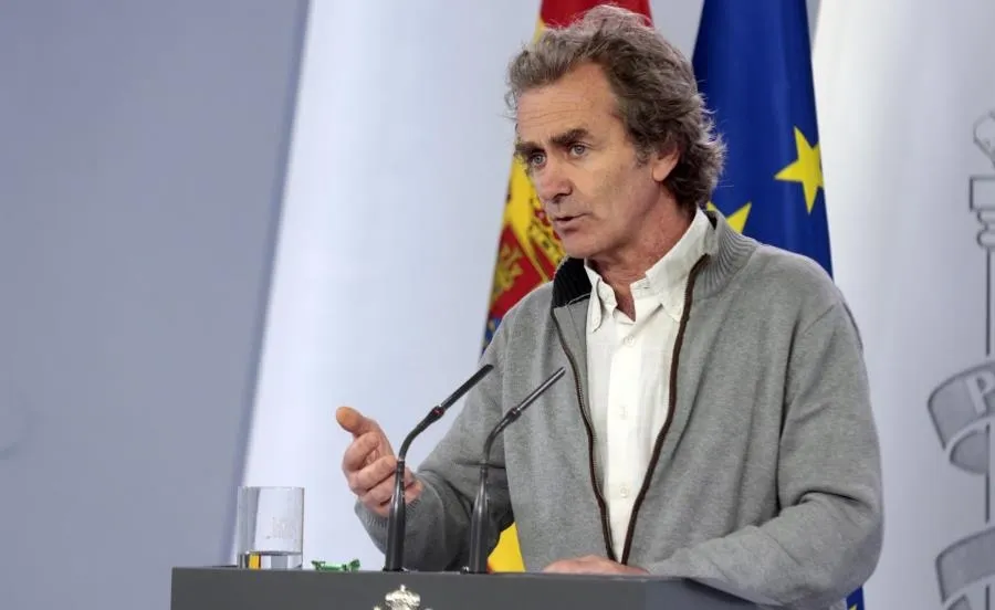 El director del Centro de Coordinación de Alertas y Emergencias Sanitarias (CCAES) del Ministerio de Sanidad, el doctor Fernando Simón