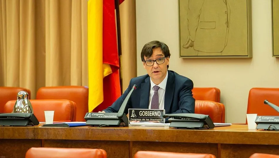 El ministro de Sanidad, Salvador Illa - Congreso de los Diputados