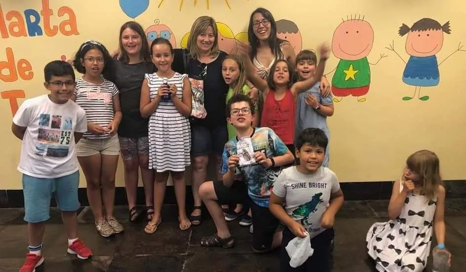 Foto de archivo de integrantes de Ciudad Amiga de la Infancia en Santa Marta de Tormes