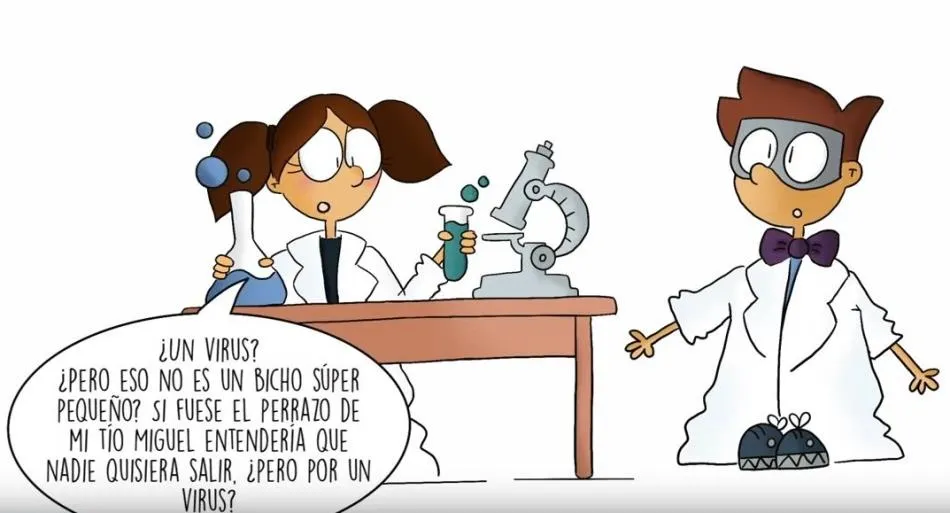 El primer vídeo se titula Margarita y Ramón aprenden un montón