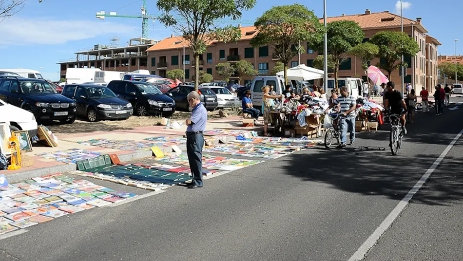 Imagen de archivo del rastro de Salamanca