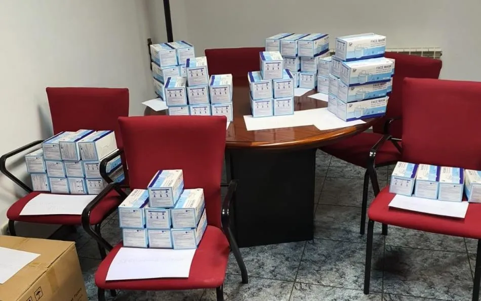 Foto 2 - La Mancomunidad Riberas del &Aacute;gueda adquiere 15.000 mascarillas para su reparto entre sus 12...