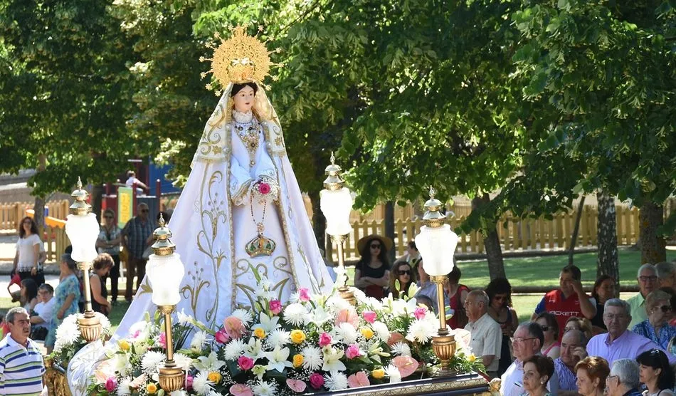 Imagen de la novena en un año anterior - Diócesis de Salamanca