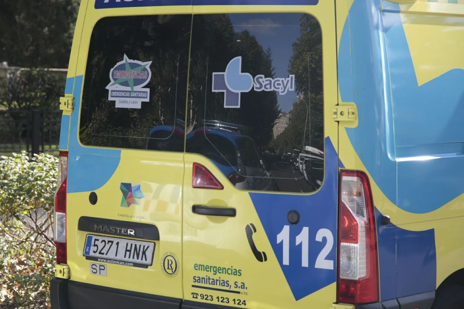 Foto 2 - Dos mujeres heridas, una de ellas menor, por sendas ca&iacute;das de bicicleta en Mogarraz y Cabrerizos
