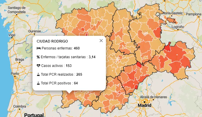 Ciudad Rodrigo deja de cumplir el requisito para pasar a la Fase 1 tras sumar otro positivo por PCR ...