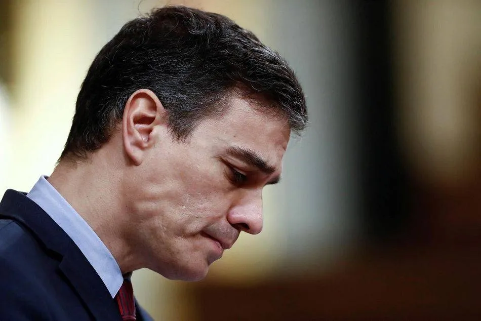 Pedro Sánchez, presidente del Gobierno en el Congreso. Foto Pool