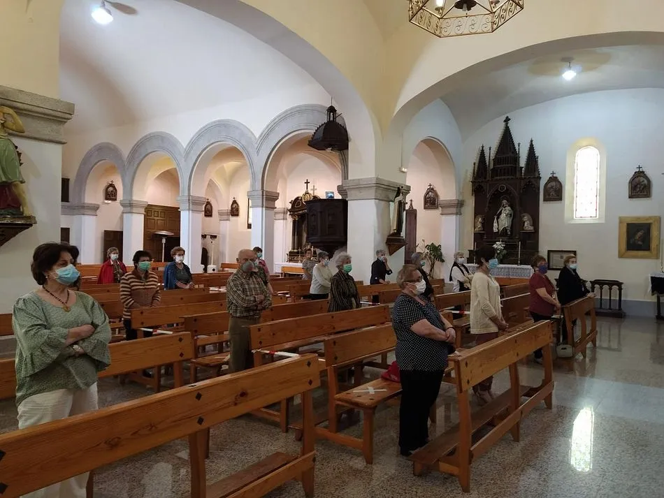 Primera eucaristía en La Fuente de San Esteban