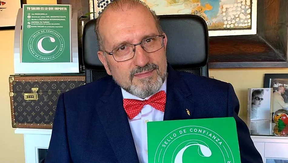 Ventura Velasco, presidente de la Cámara de Comercio, Industria y Servicios de Béjar