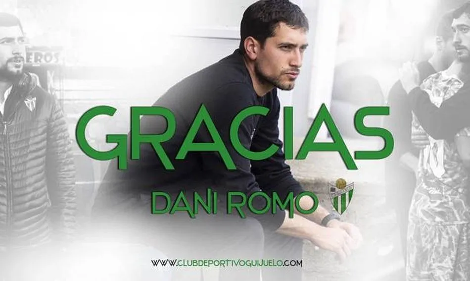 Dani Romo sigue la estela de Ángel Sánchez y no continua con el CD Guijuelo