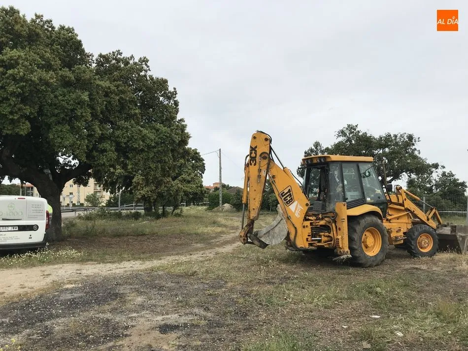 Los primeros trabajos se centran en la Urbanización de los Cisnes