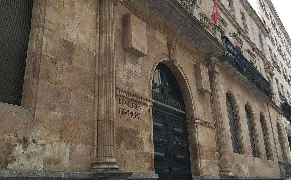Archivo General de la Diputación en la calle Felipe Espino de Salamanca