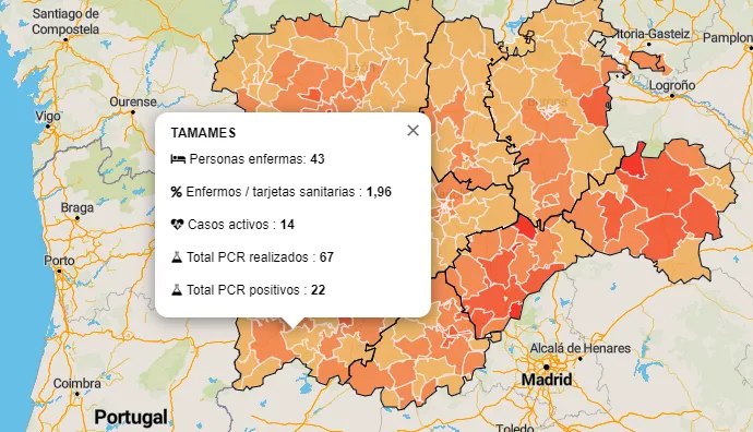 Un par de nuevos casos de personas enfermas, única novedad en los datos de contagiados  