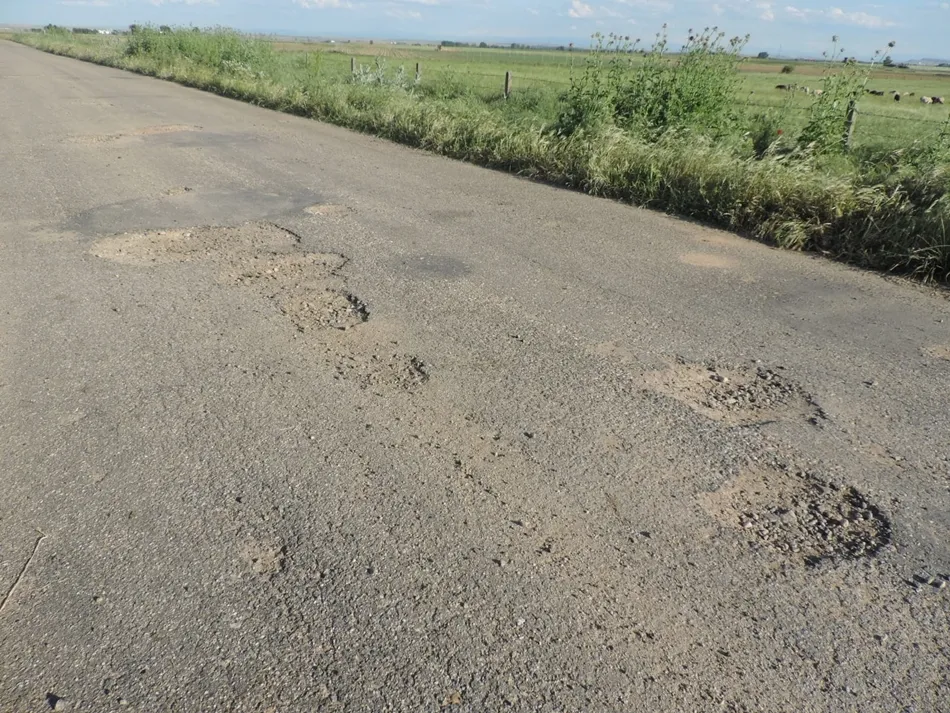 Carretera de Aldearrubia a Villoruela. / Marisa Rodero
