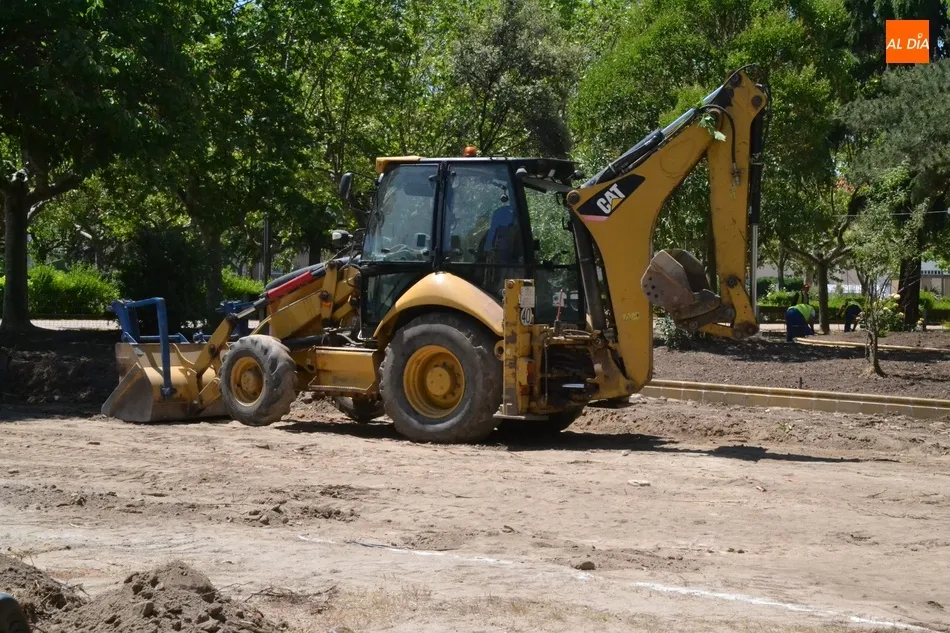 El Parque de La Glorieta incorporará un pequeño campo de césped artificial  