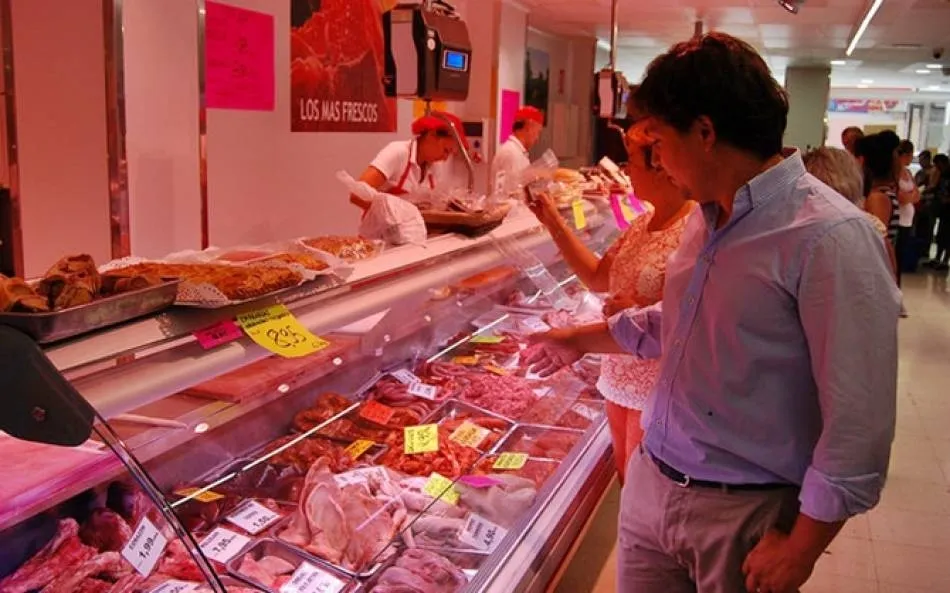 Imagen de archivo de un establecimiento del sector de carnicerías