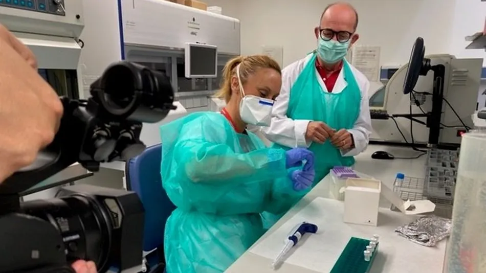 Investigadores del Área de Vacunas de Fisabio. Foto: EP
