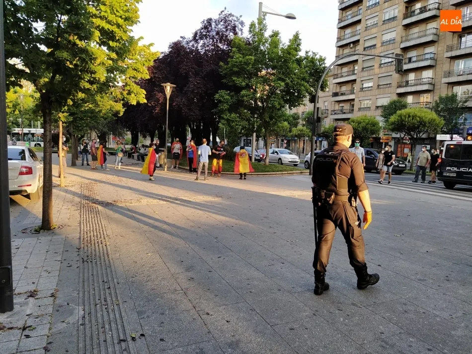 Foto 7 - Las protestas en contra del Gobierno pierden fuerza en Salamanca