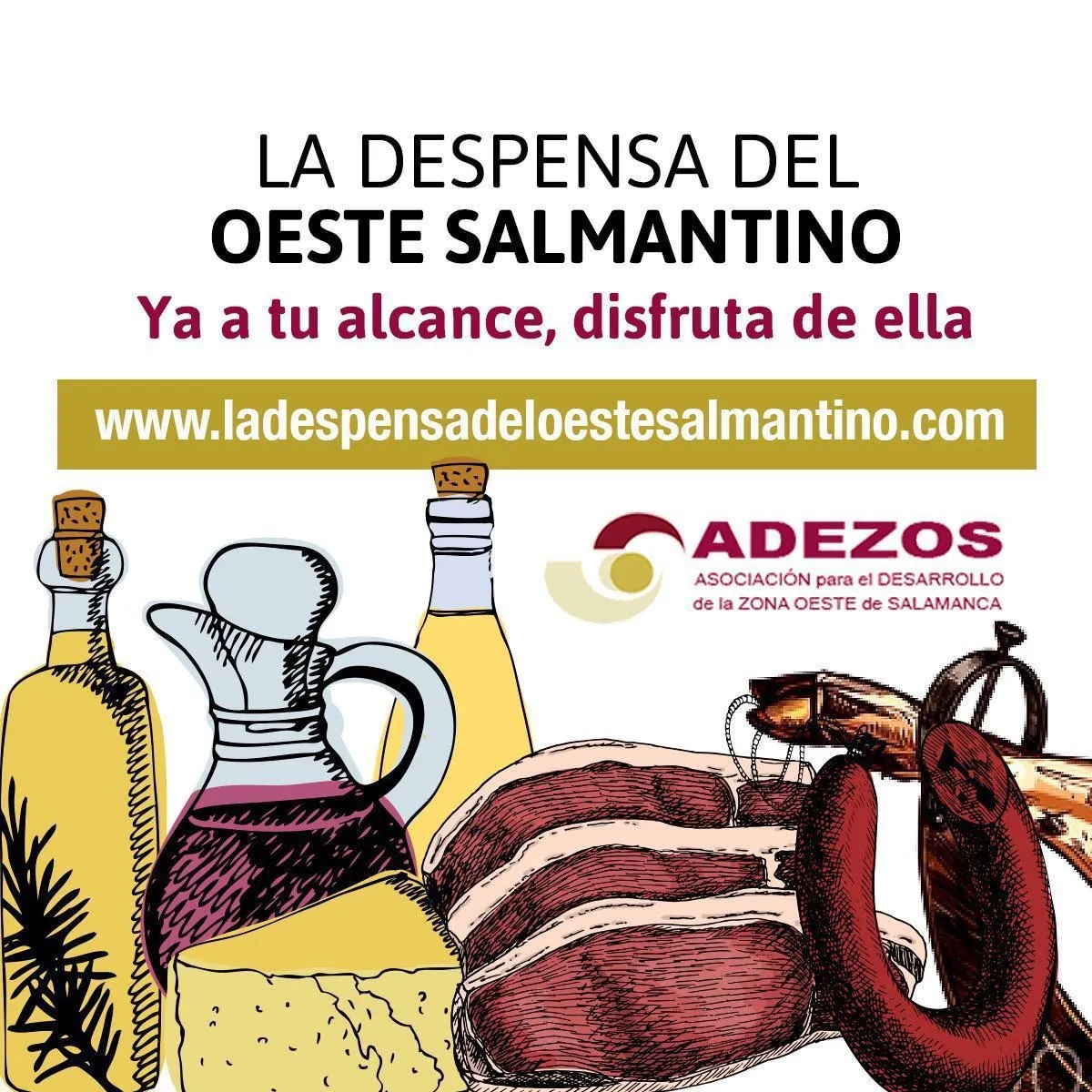 Foto 2 - Adezos promociona los productos agroalimentarios del oeste salmantino  