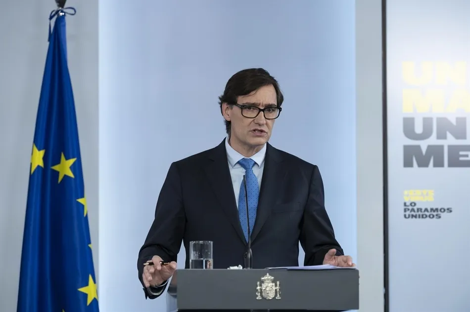 El ministro de Sanidad, Salvador Illa. Foto: EP