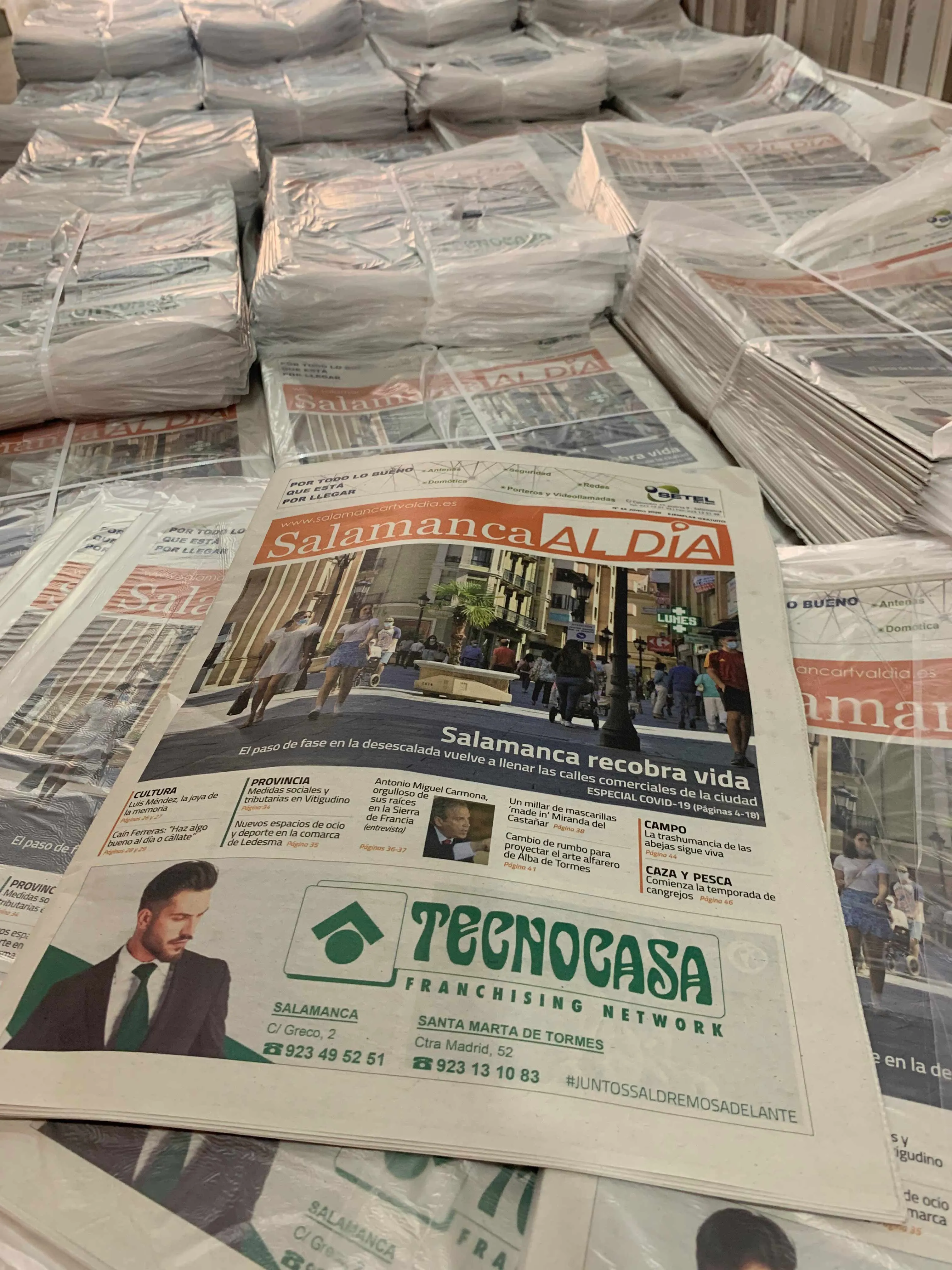 Foto 5 - Este viernes sale a la calle el n&uacute;mero de junio del peri&oacute;dico en papel SALAMANCA AL D&Iacute;A