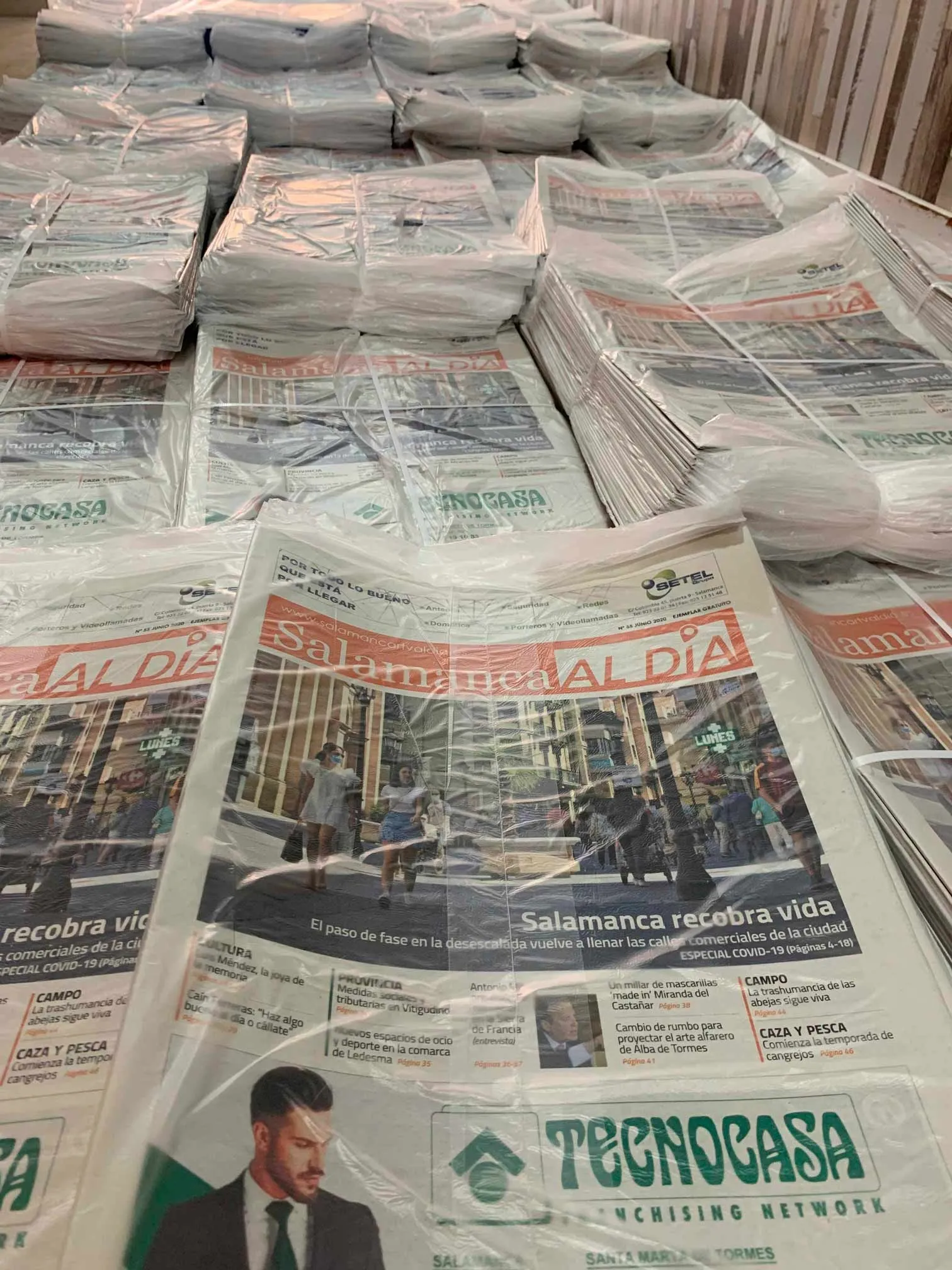 Foto 4 - Este viernes sale a la calle el n&uacute;mero de junio del peri&oacute;dico en papel SALAMANCA AL D&Iacute;A