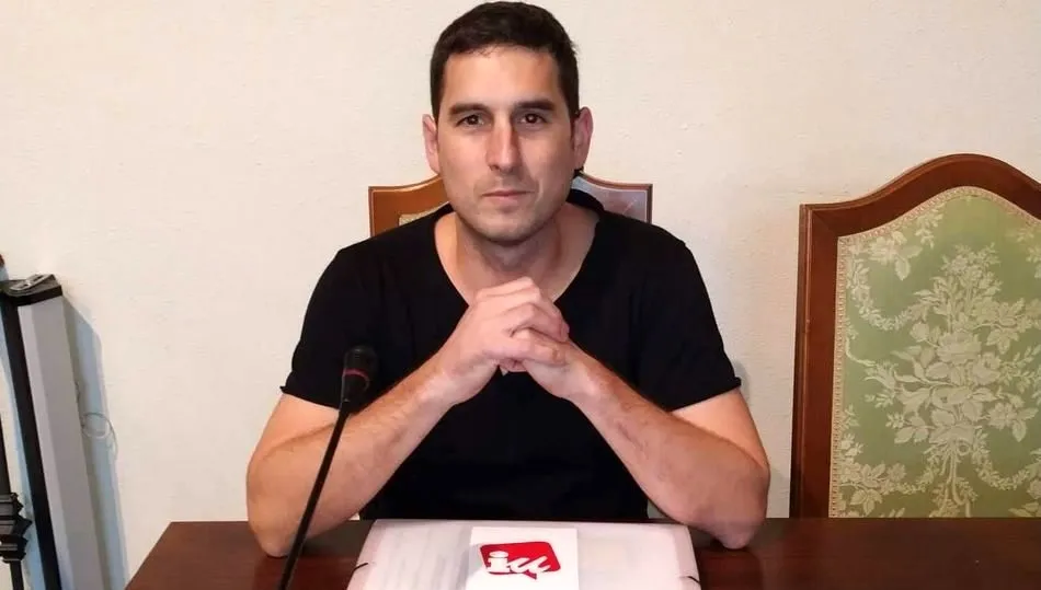 Miguel Rodero, coordinador provincial de Izquierda Unida y concejal en el Ayuntamiento de Candelario